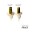 Pouro Oil & Vinegar Bottle Pourer, Twist to Open and Pour, Twist to Close and Store, Green, 2PK 2566 - alternate 6